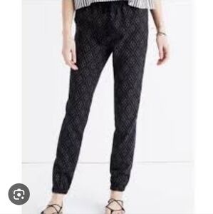 Madewell women's pants Shorewalk Cover-Up Drawstring Cotton In Diamond Xs